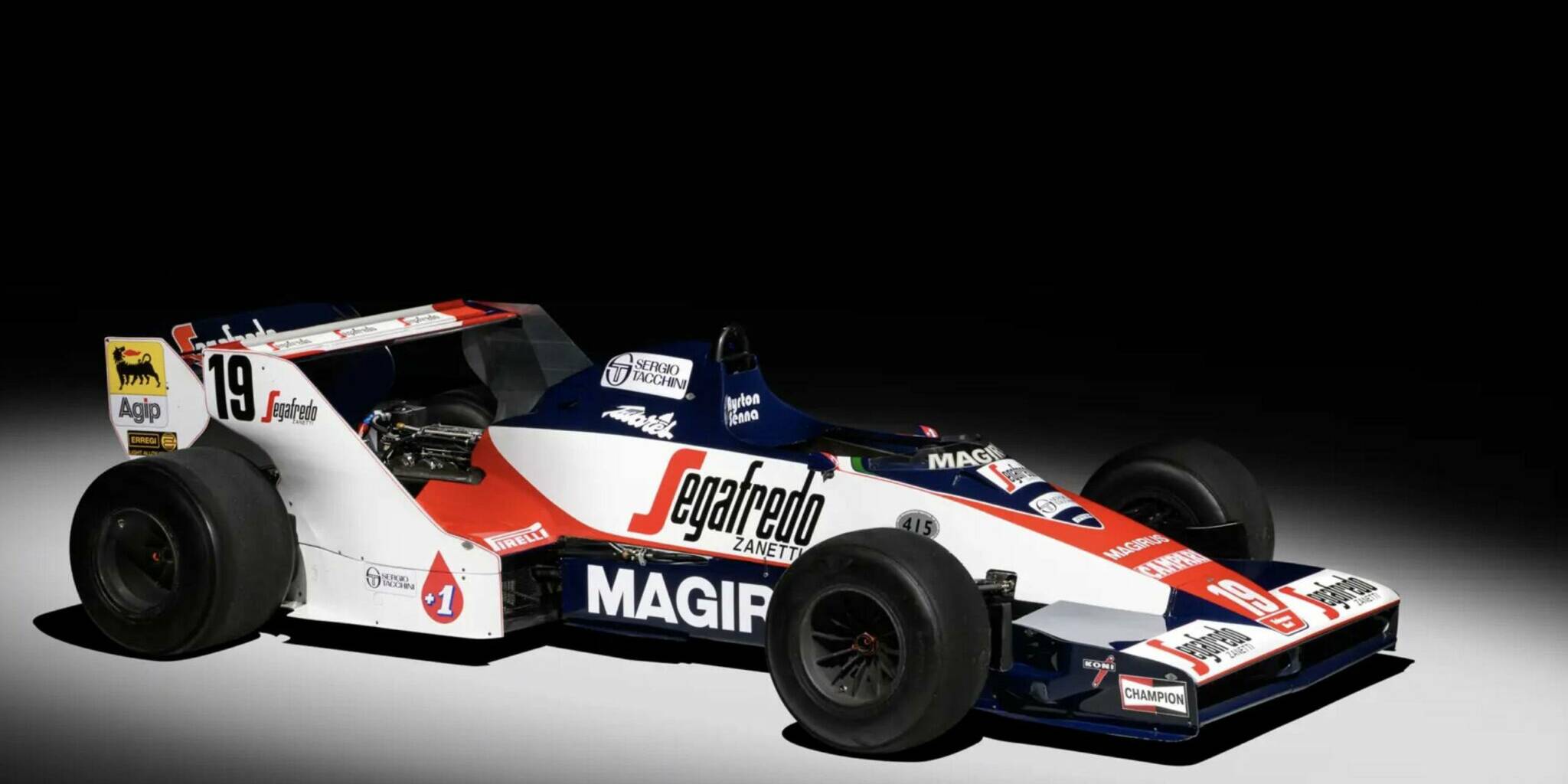 Toleman TG183B Ayrton Senna F1