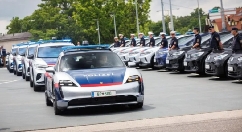 Police Autriche voitures électriques