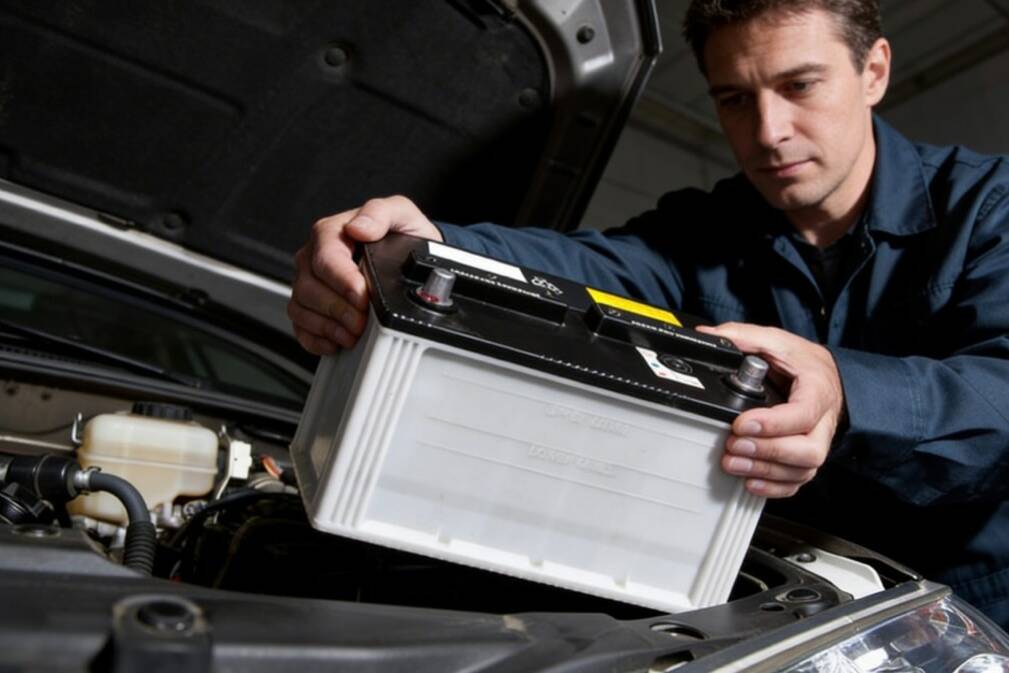 changement batterie hiver