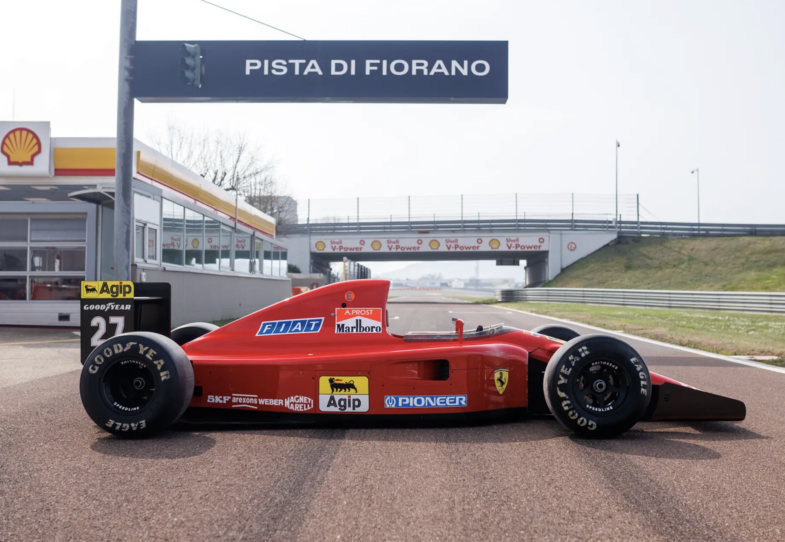 Alain Prost Jean Alesi F1 Formule 1 Ferrari 642