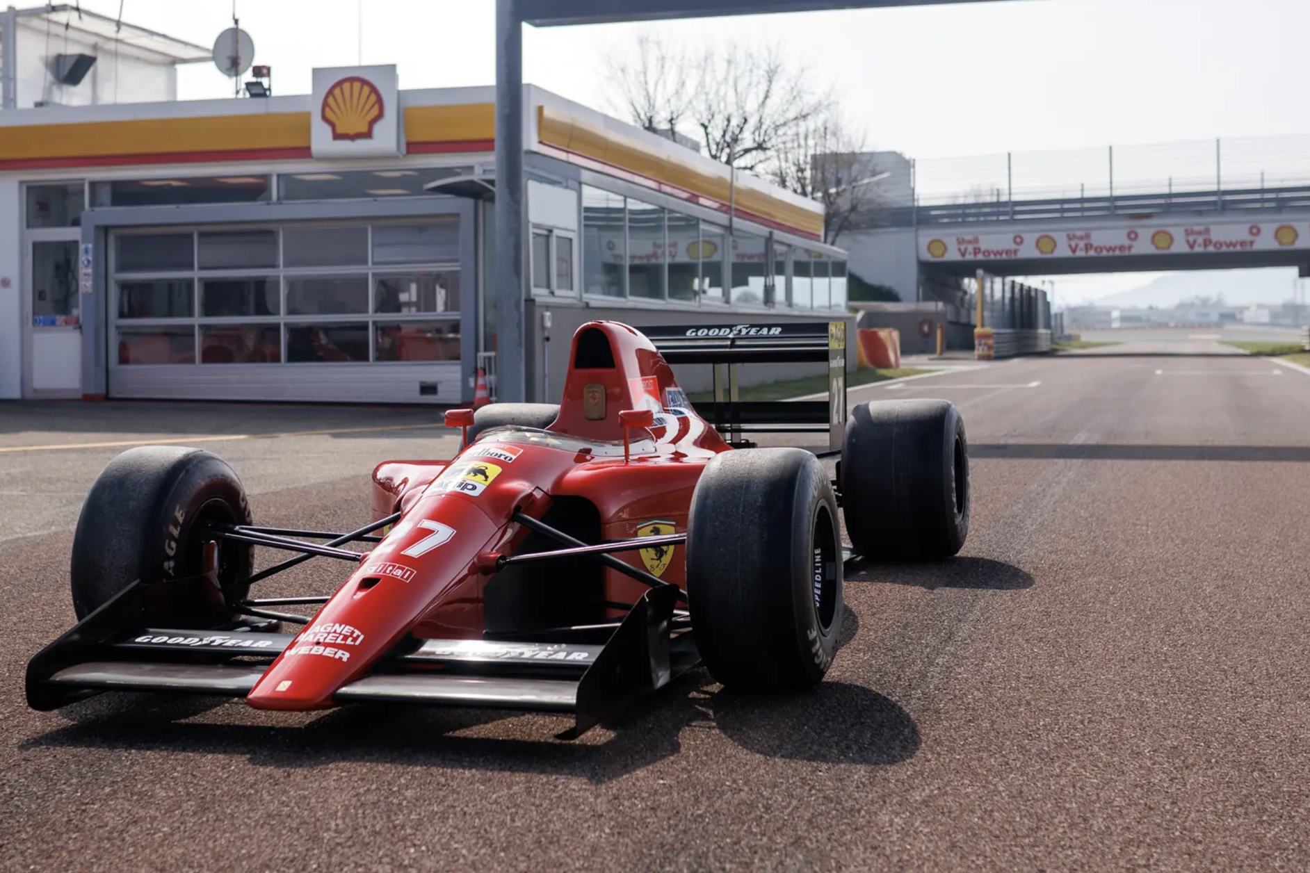Alain Prost Jean Alesi F1 Formule 1 Ferrari 642