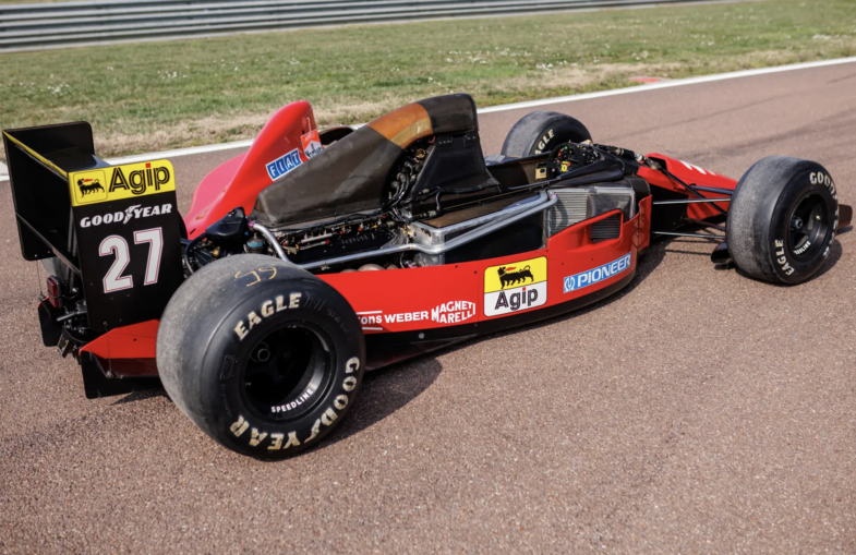 Alain Prost Jean Alesi F1 Formule 1 Ferrari 642