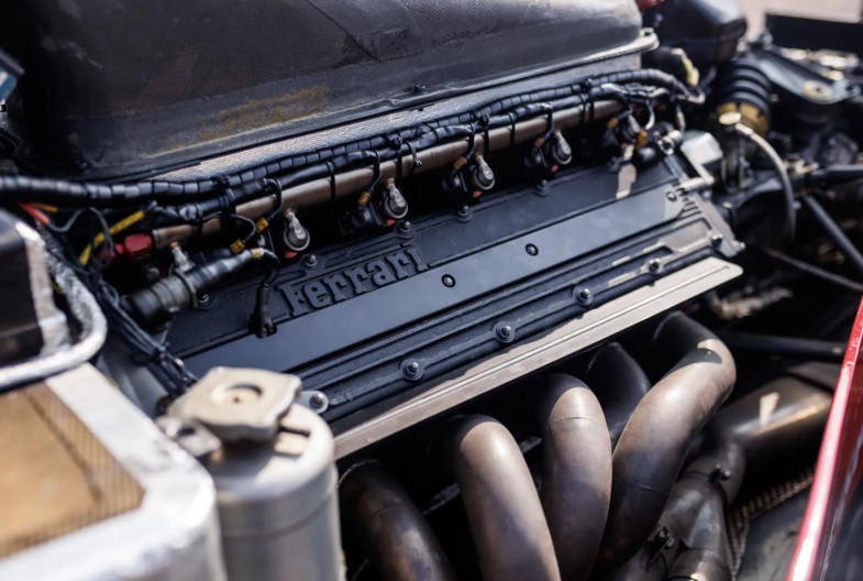 Alain Prost Jean Alesi F1 Formule 1 Ferrari 642