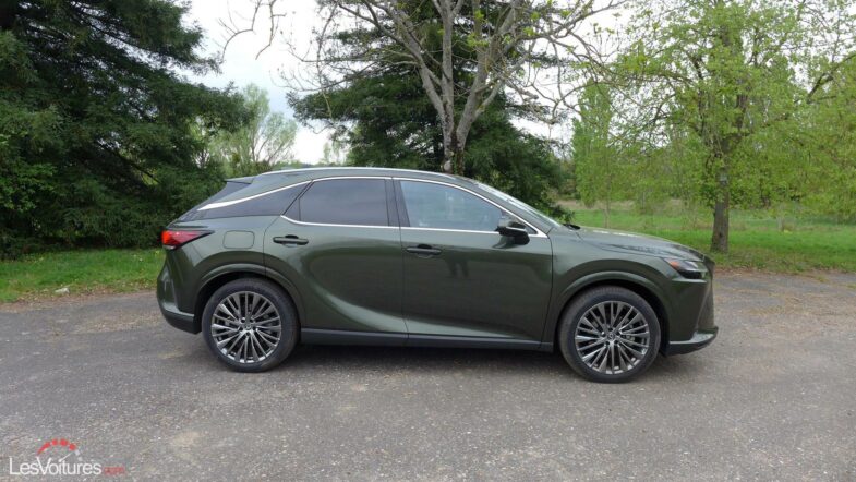 essai test consommation SUV Lexus RX 450h+