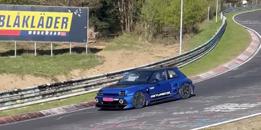 Renault 5 Turbo 3E vidéo record Nürburgring