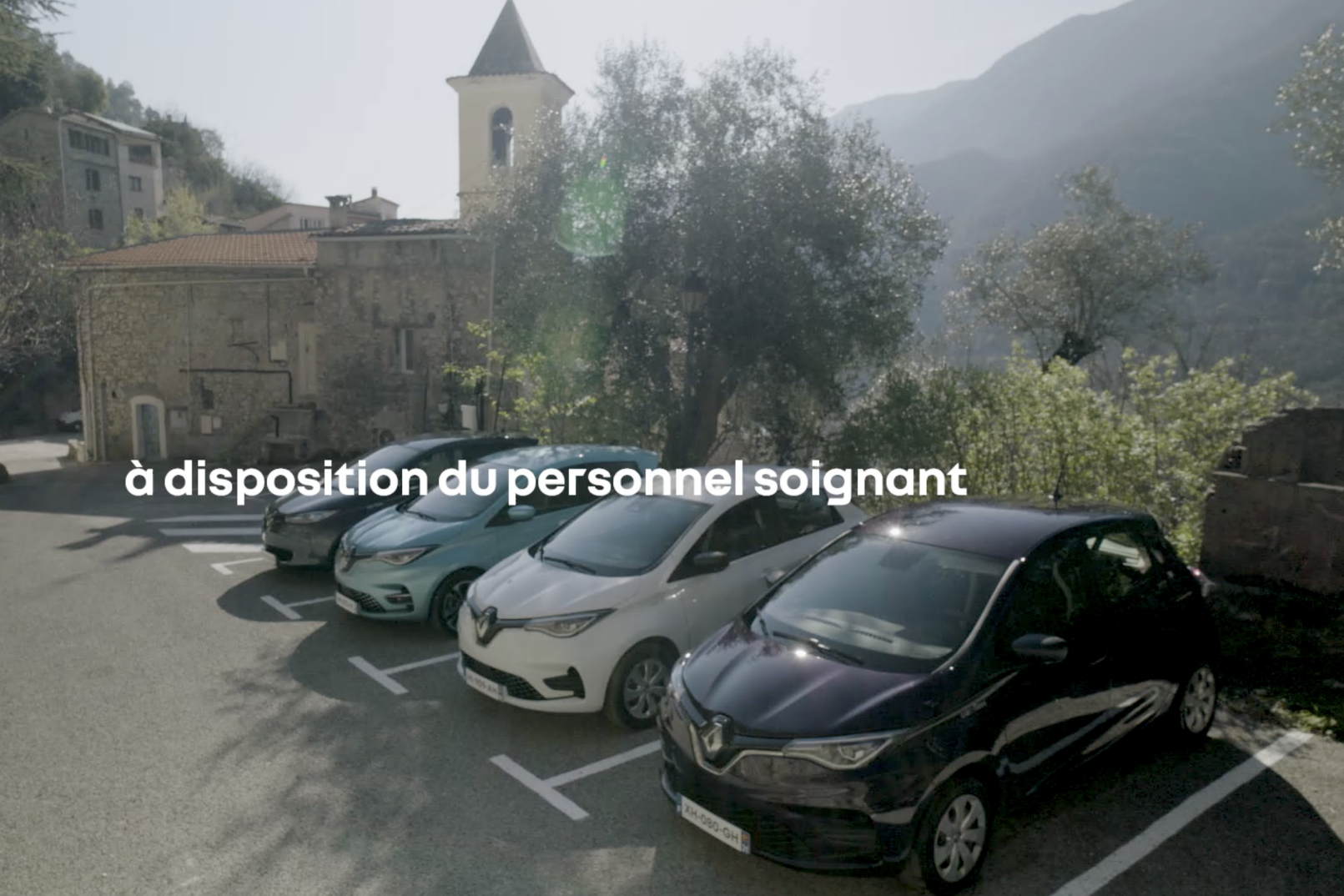 Renault Care Fleet Renault Zoe personnel soignant