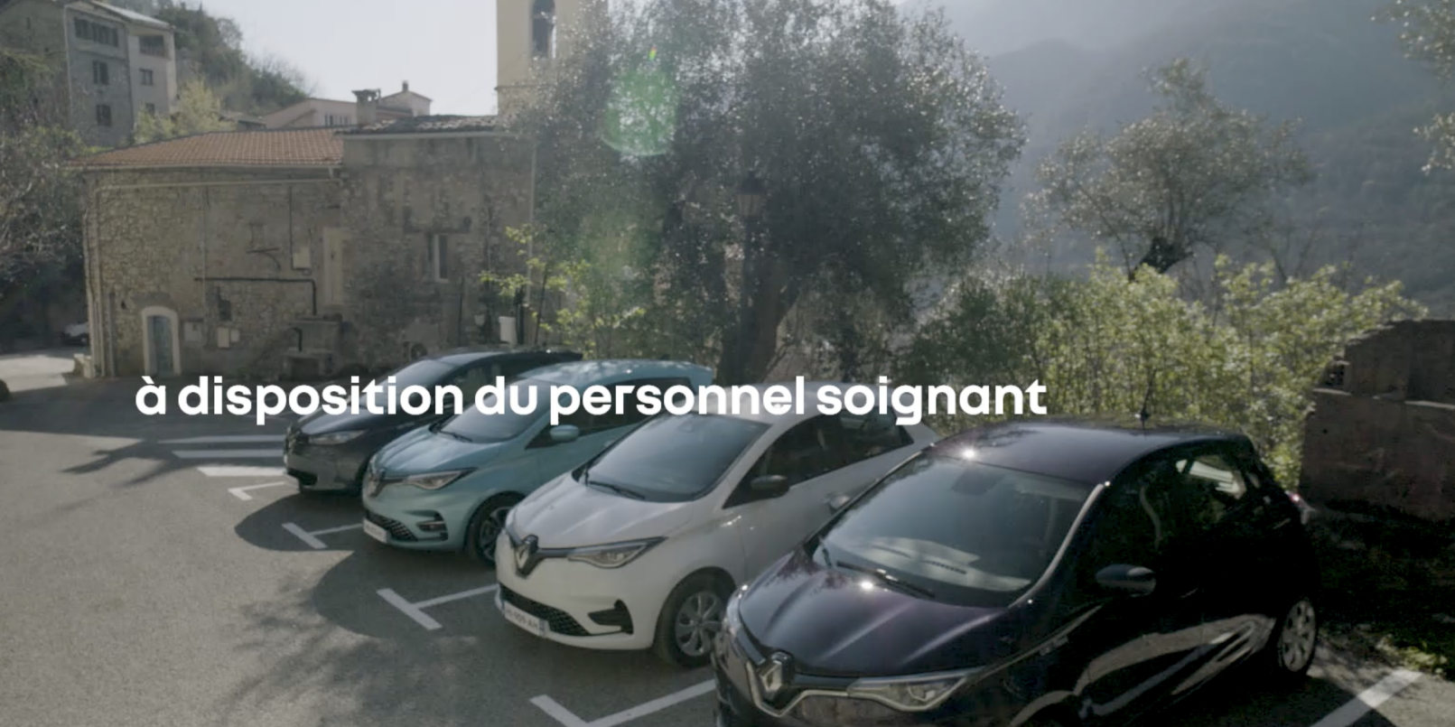 Renault Care Fleet Renault Zoe personnel soignant
