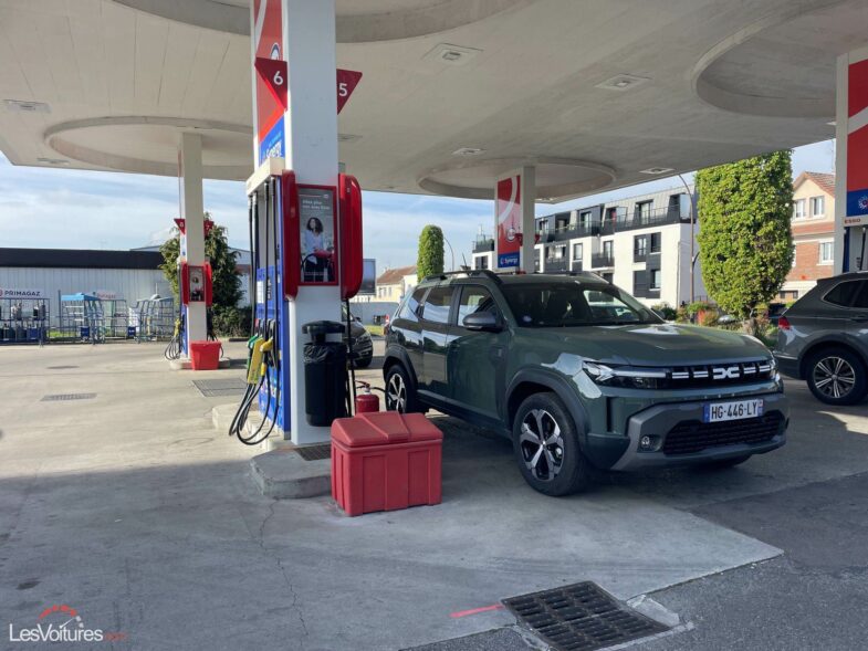 test essai consommation Dacia Duster Hybrid 155 HEV