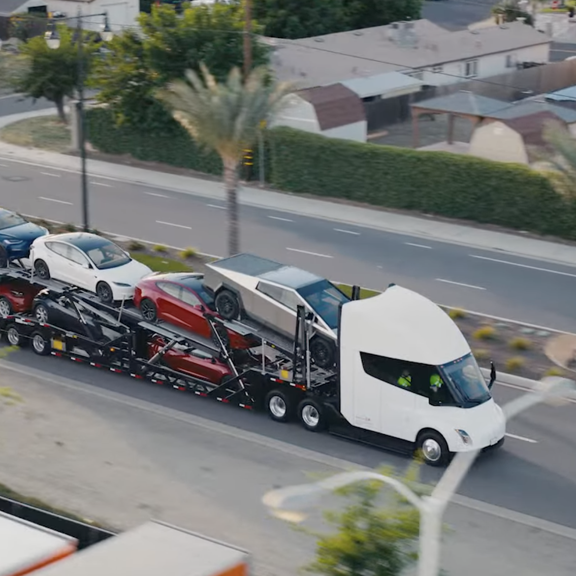 Tesla Semi camion électrique poids lourd électrique
