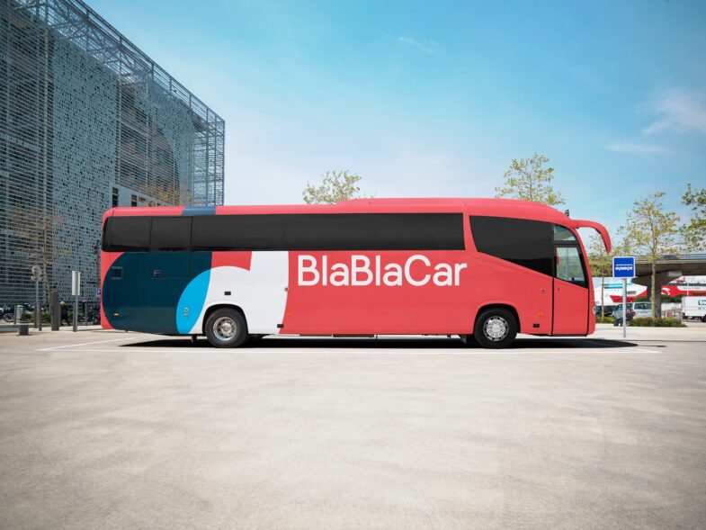 BlaBlaCar Bus Emmanuel Macron