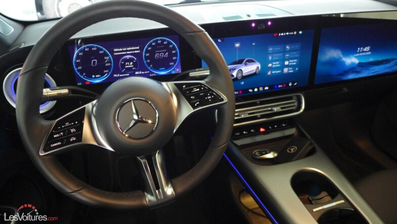 essai conso Mercede-Benz CLA Mercedes CLA électrique