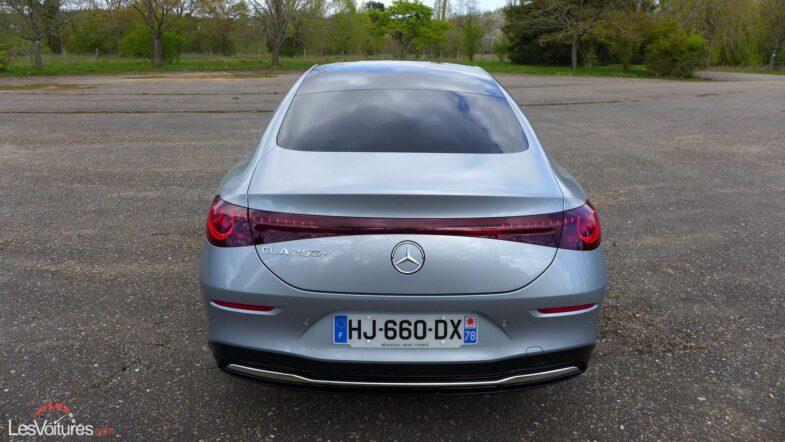 essai conso Mercede-Benz CLA Mercedes CLA électrique