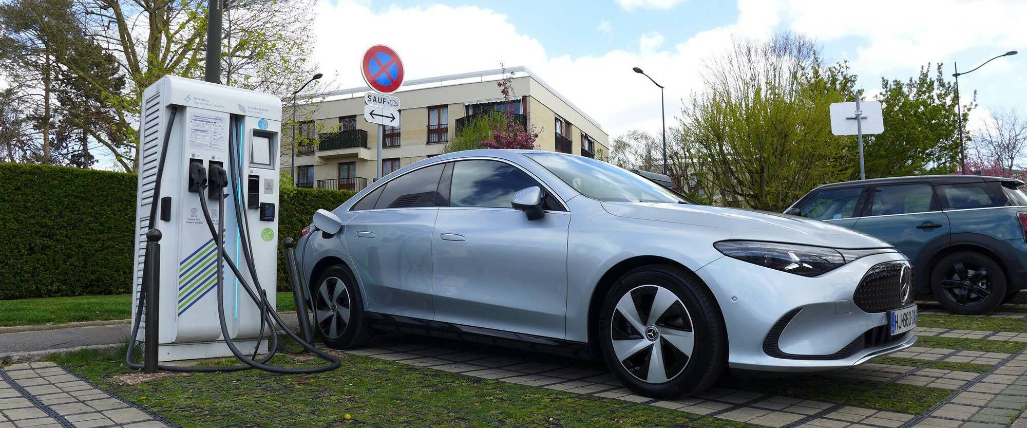 essai conso Mercede-Benz CLA Mercedes CLA électrique