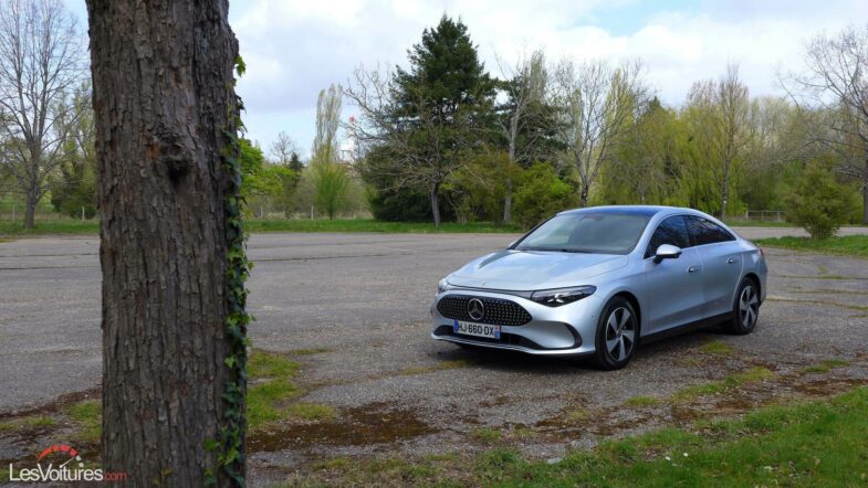 essai conso Mercede-Benz CLA Mercedes CLA électrique