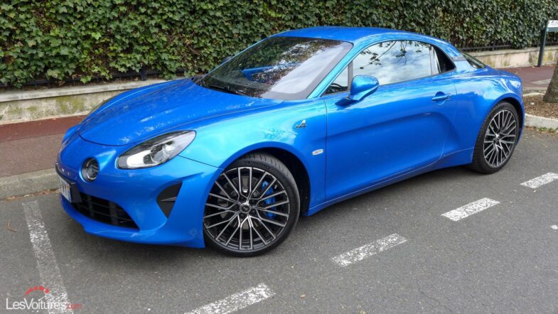 fin Alpine A110 électrique