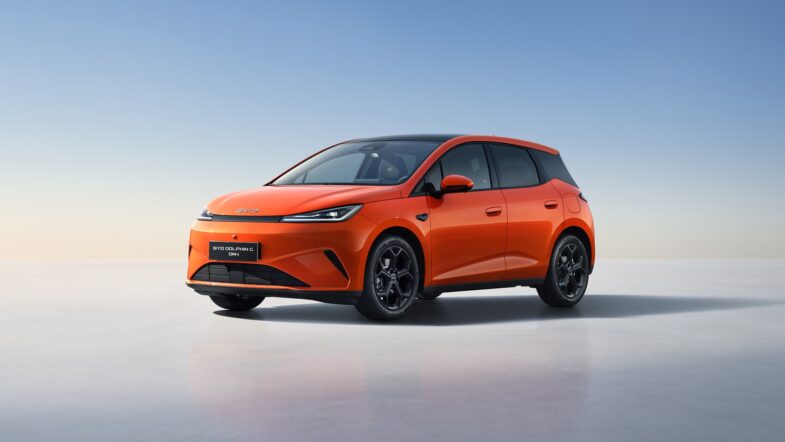 BYD Dolphin G DM-i compacte hybride rechargebale PHEV