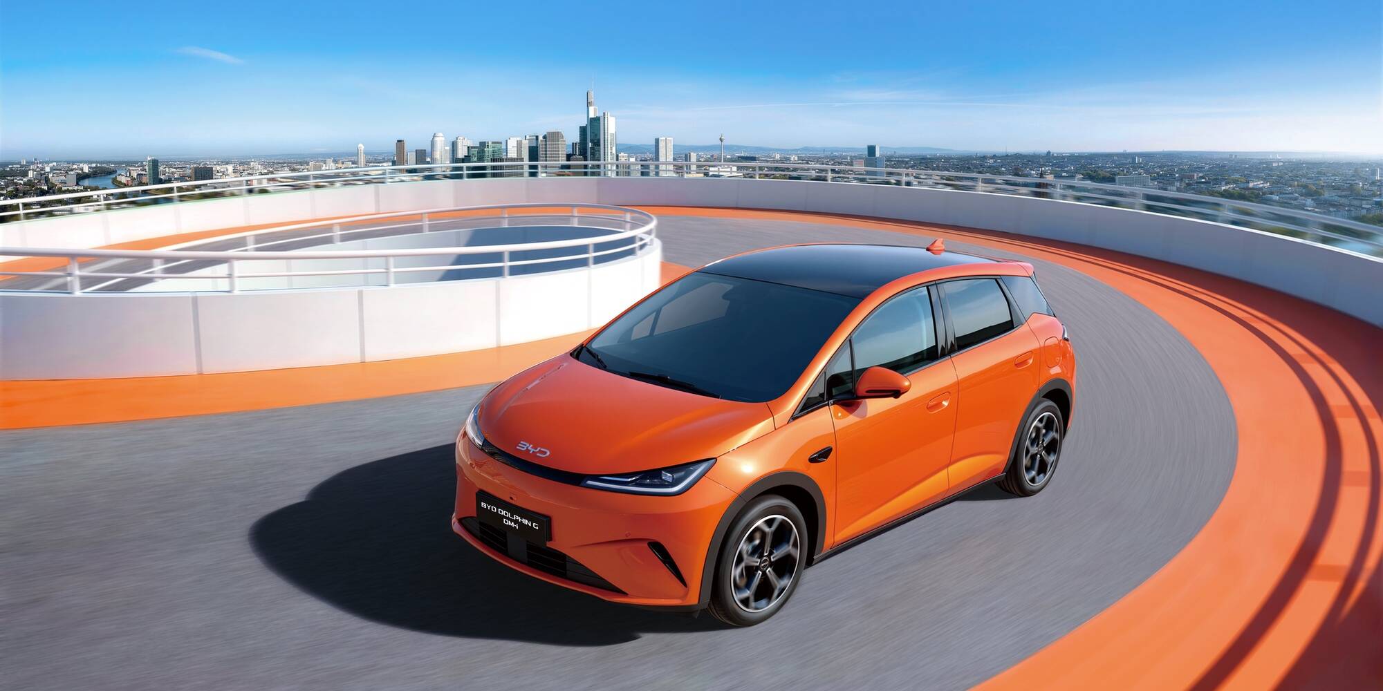 BYD Dolphin G DM-i compacte hybride rechargebale PHEV