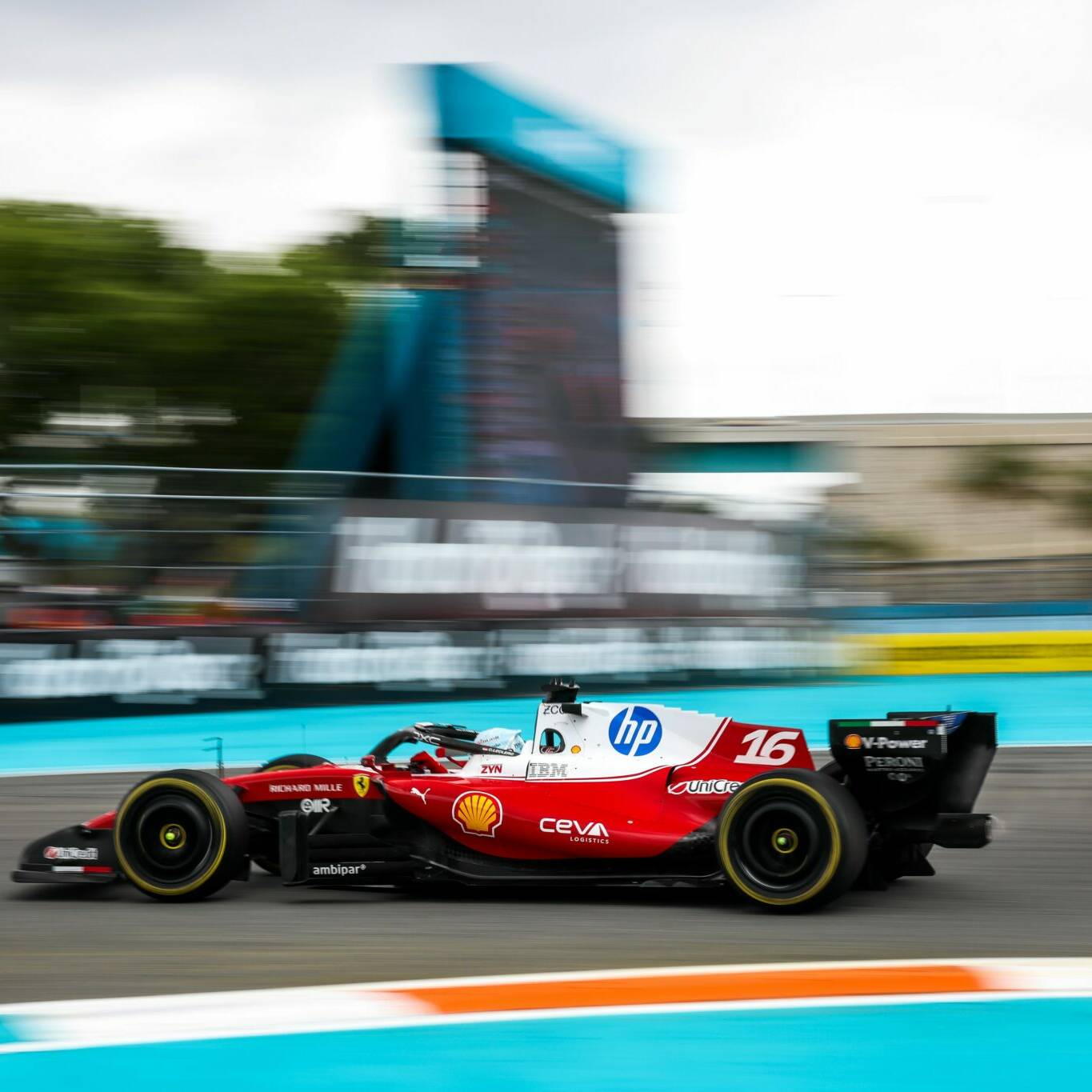 Charles Leclerc sanction GP de Miami
