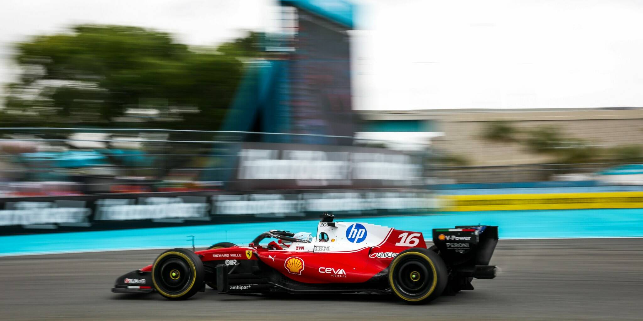 Charles Leclerc sanction GP de Miami