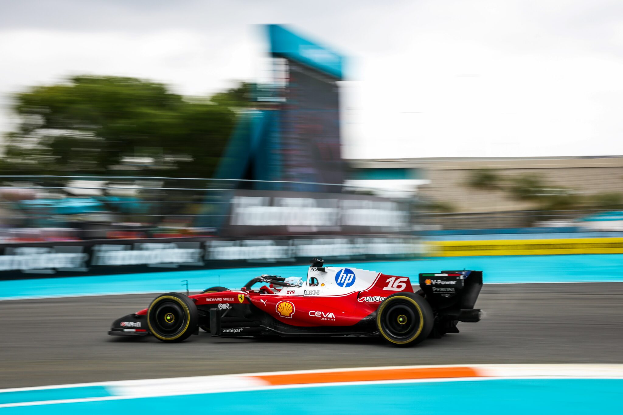 Charles Leclerc sanction GP de Miami
