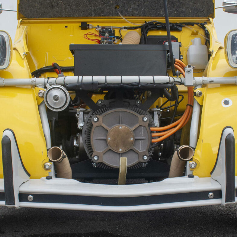 Citroën 2CV électrique 2028 E-Car Stellantis rétrofit R-Fit