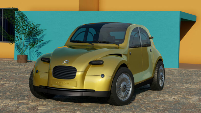 E-Car Stellantis Citroën 2CV électrique