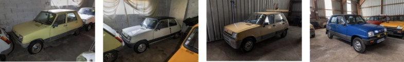 vente aux enchères Osenat sortie de grange 50 Renault 5