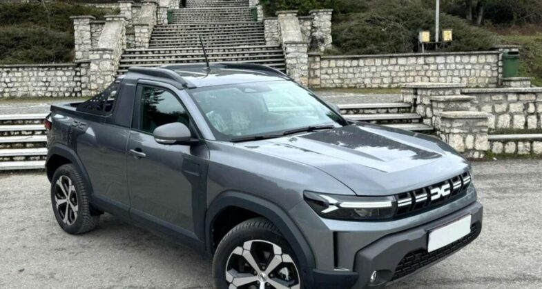 Dacia Duster pick-up camping-car