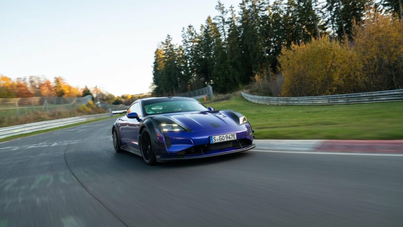Porsche Taycan Turbo GT Nürburgring record