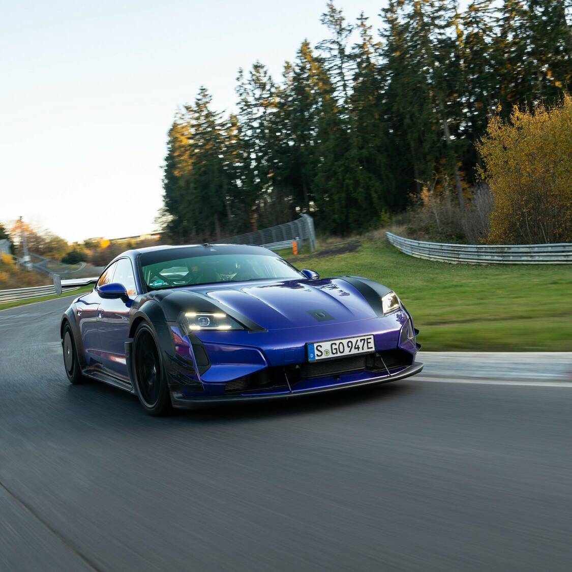 Porsche Taycan Turbo GT Nürburgring record