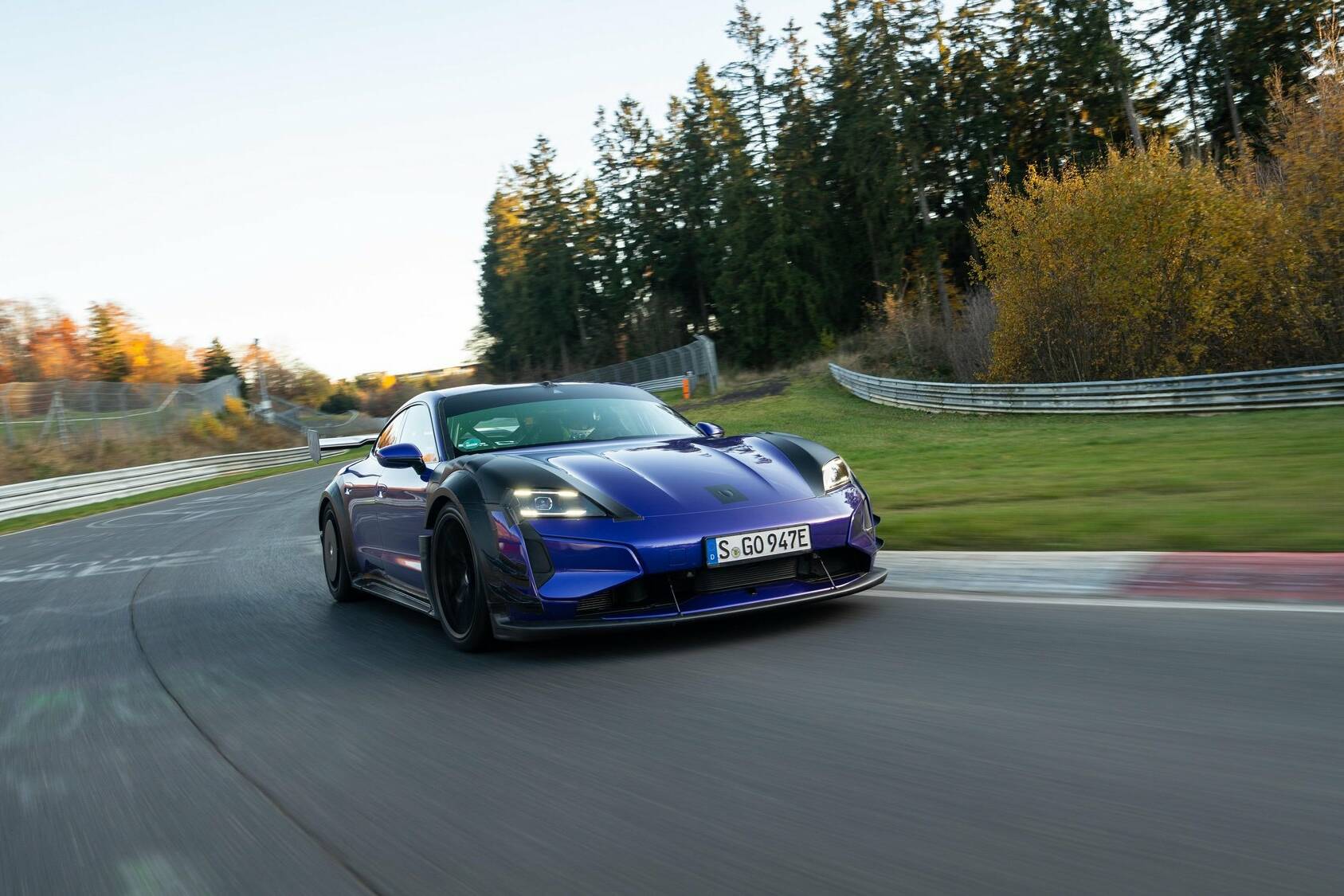 Porsche Taycan Turbo GT Nürburgring record