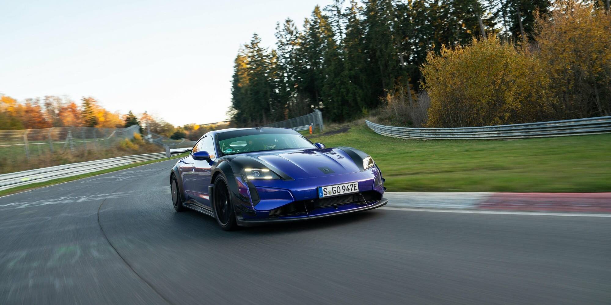 Porsche Taycan Turbo GT Nürburgring record