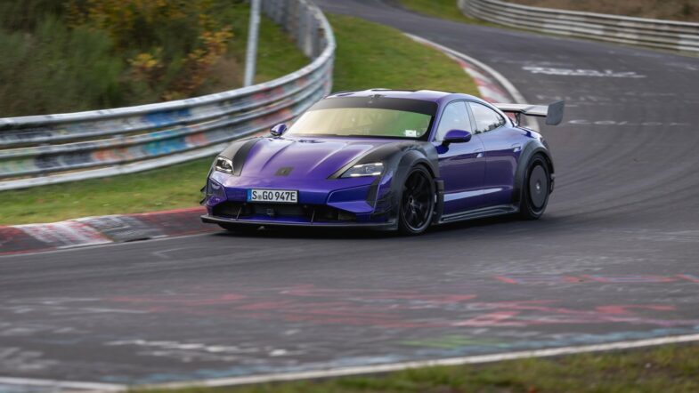 Porsche Taycan Turbo GT Nürburgring record