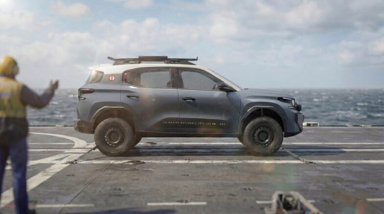 SUV Citroën C3 Aircross Marine nationale Top Gun