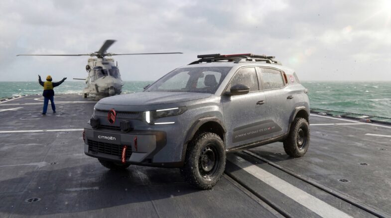 SUV Citroën C3 Aircross Marine nationale Top Gun