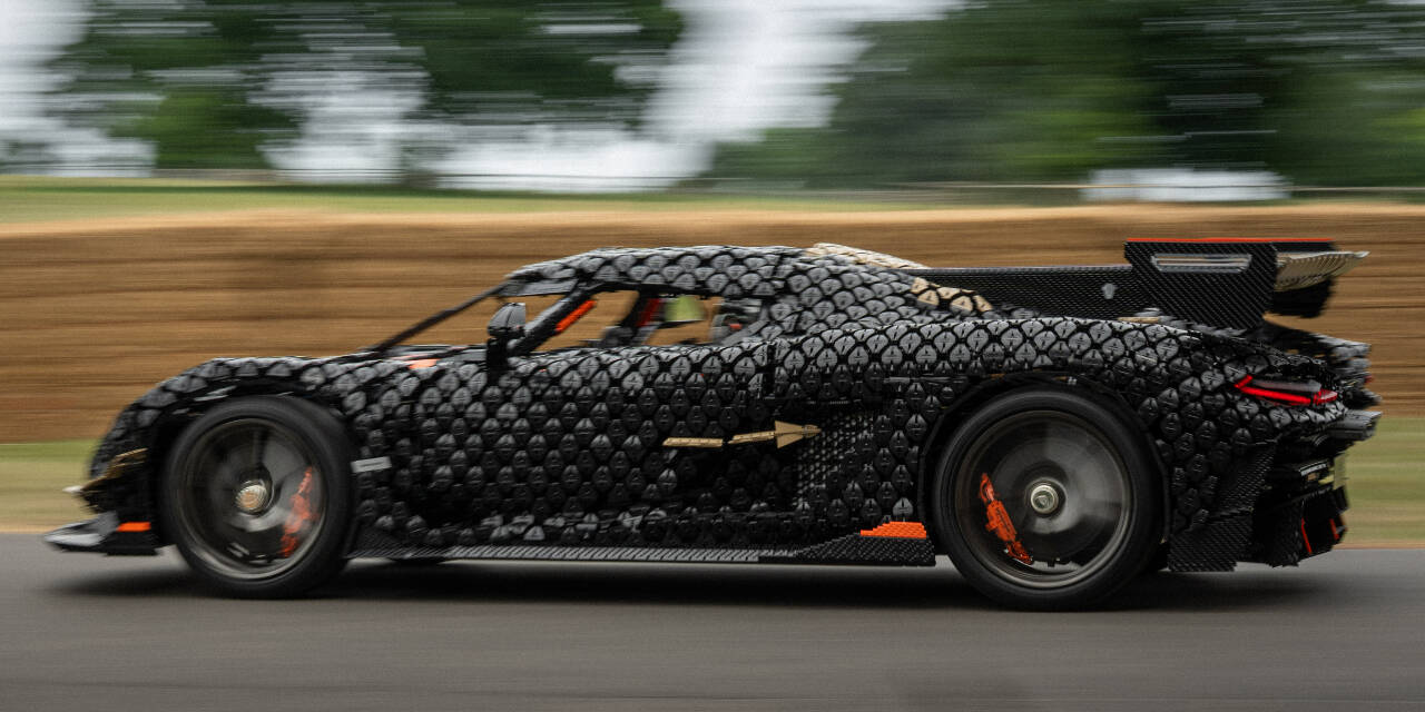 Koenigsegg Sadair’s Spear Lego Technic Goodwood