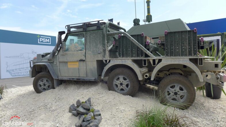 Rheinmetall Caracal 6x6 Mercedes Classe G Eurosatory