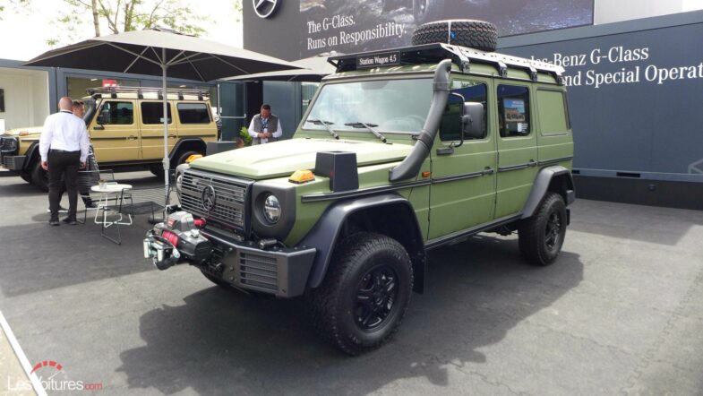 Mercedes drones militaires