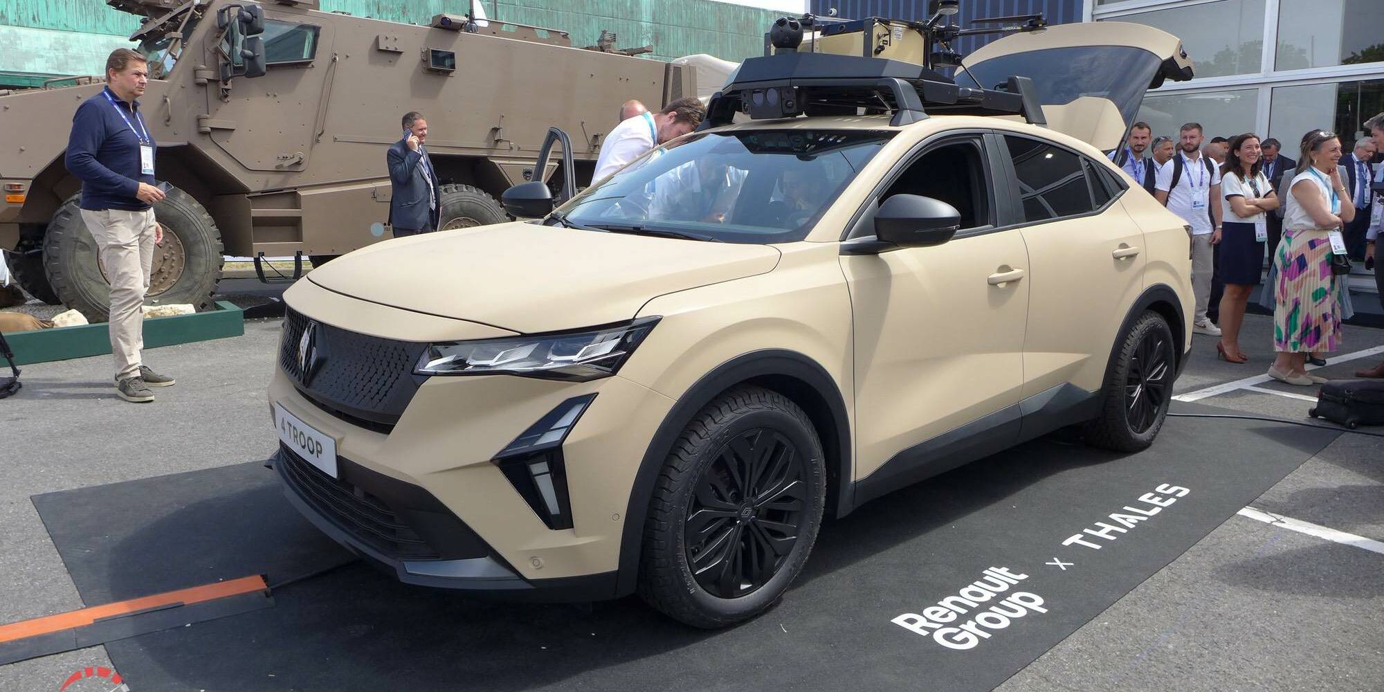 véhicule militaire Renault 4 Troop Eurosatory 2026 Thales