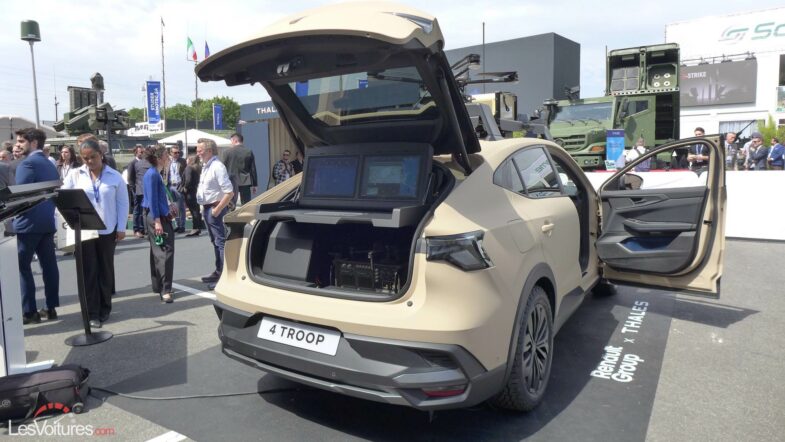 véhicule militaire Renault 4 Troop Eurosatory 2026 Thales drone