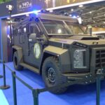 The Raven Centingon France RAID GIGN BRI véhicule militaire blindé Eurosatory