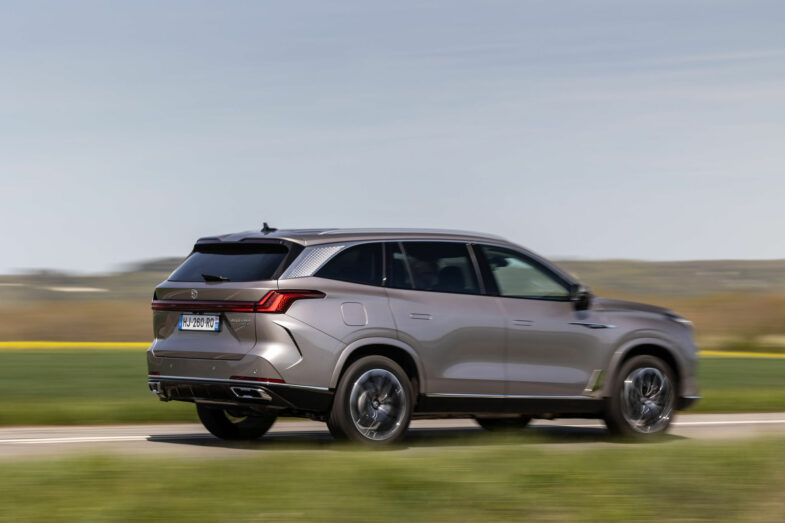 essai MG S9 PHEV SUV 7 places hybrides rechargebale