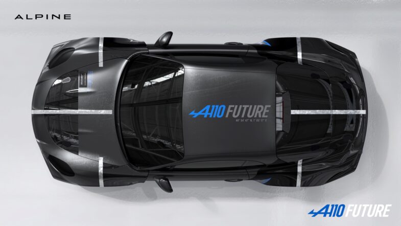Alpine A110 Future électrique Goodwood