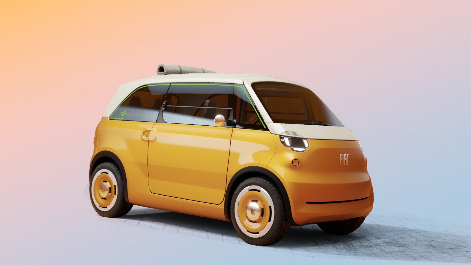 Fiat Multiplina quadricycle électrique