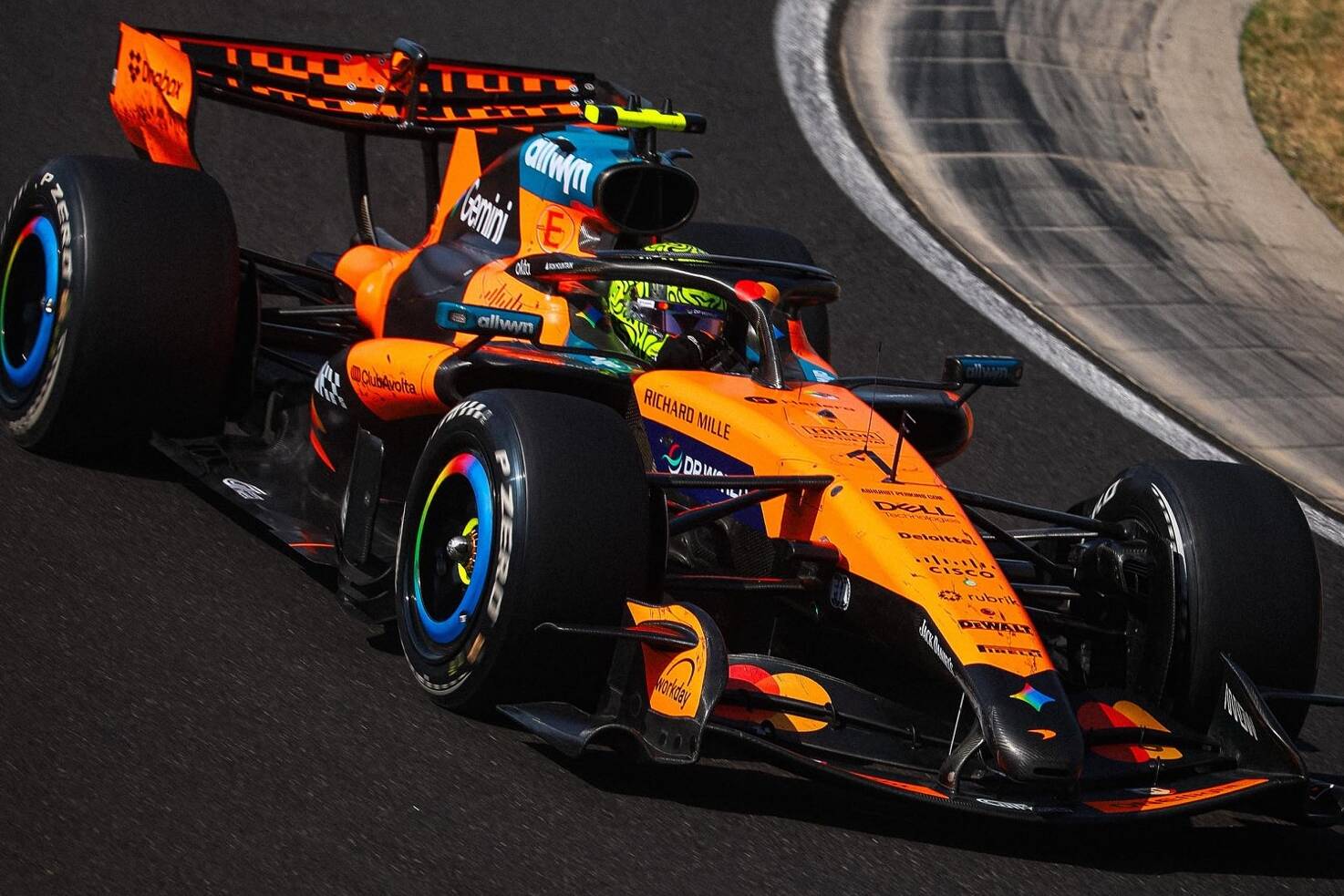 F1 Formule 1 GP de Hongrie Lando Norris
