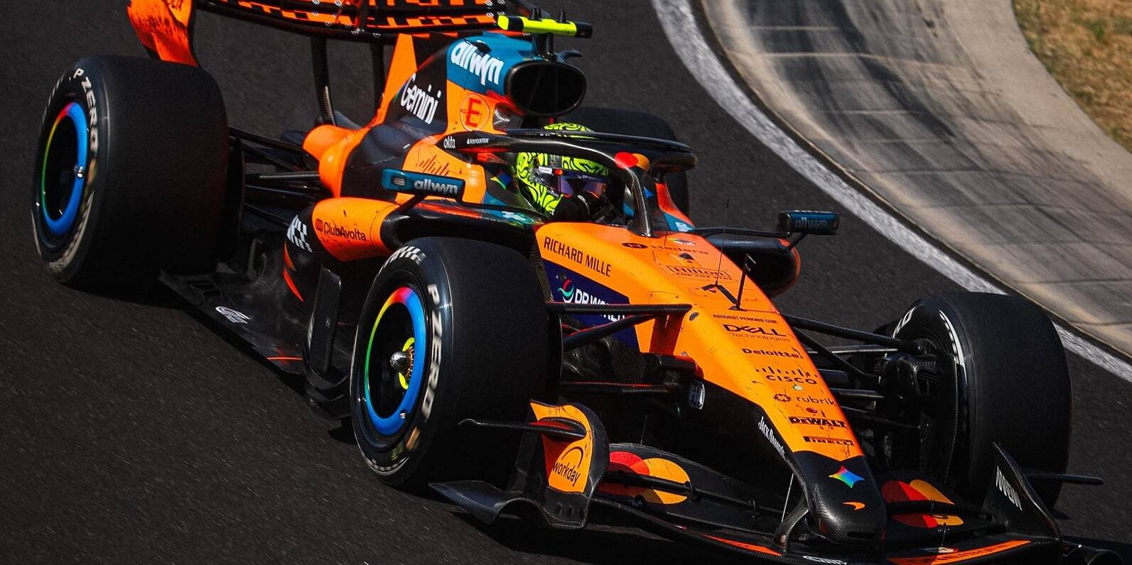 F1 Formule 1 GP de Hongrie Lando Norris