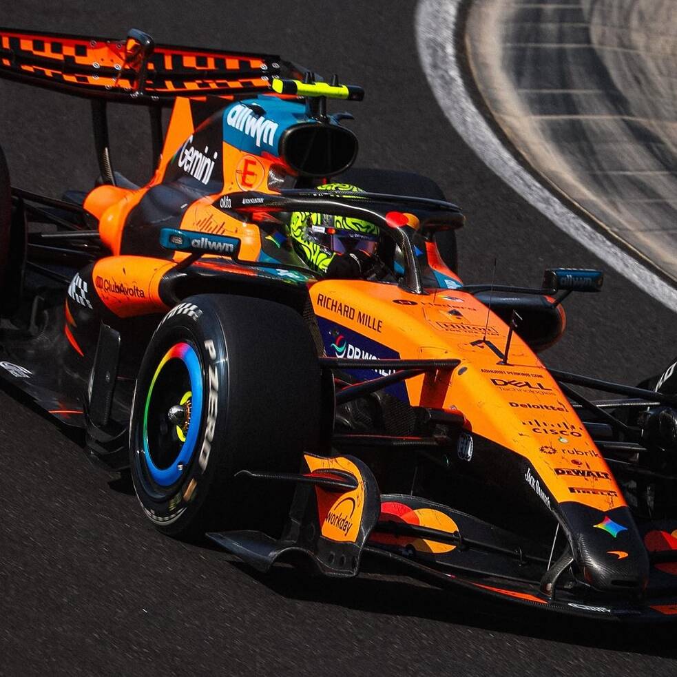 F1 Formule 1 GP de Hongrie Lando Norris