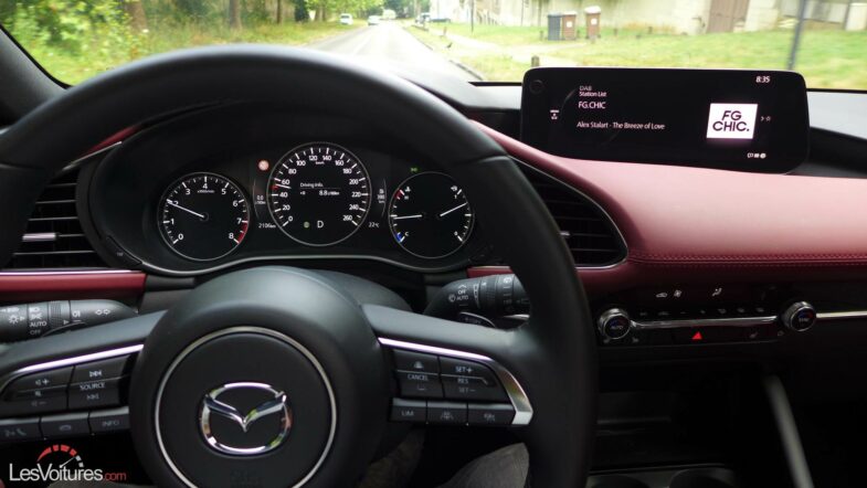 essai Mazda3 test conso