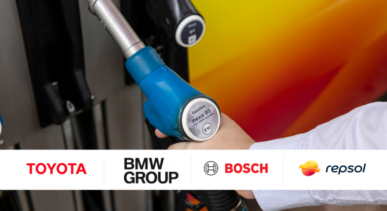 Nexa 95 voitures électriques carburant renouvelable Toyota, BMW, Repsol, Bosh