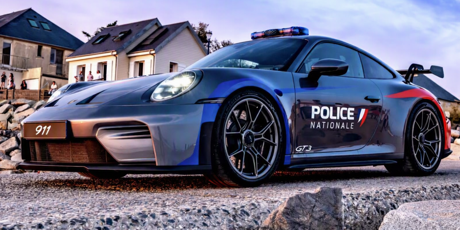 Porsche 911 GT3 police nationale
